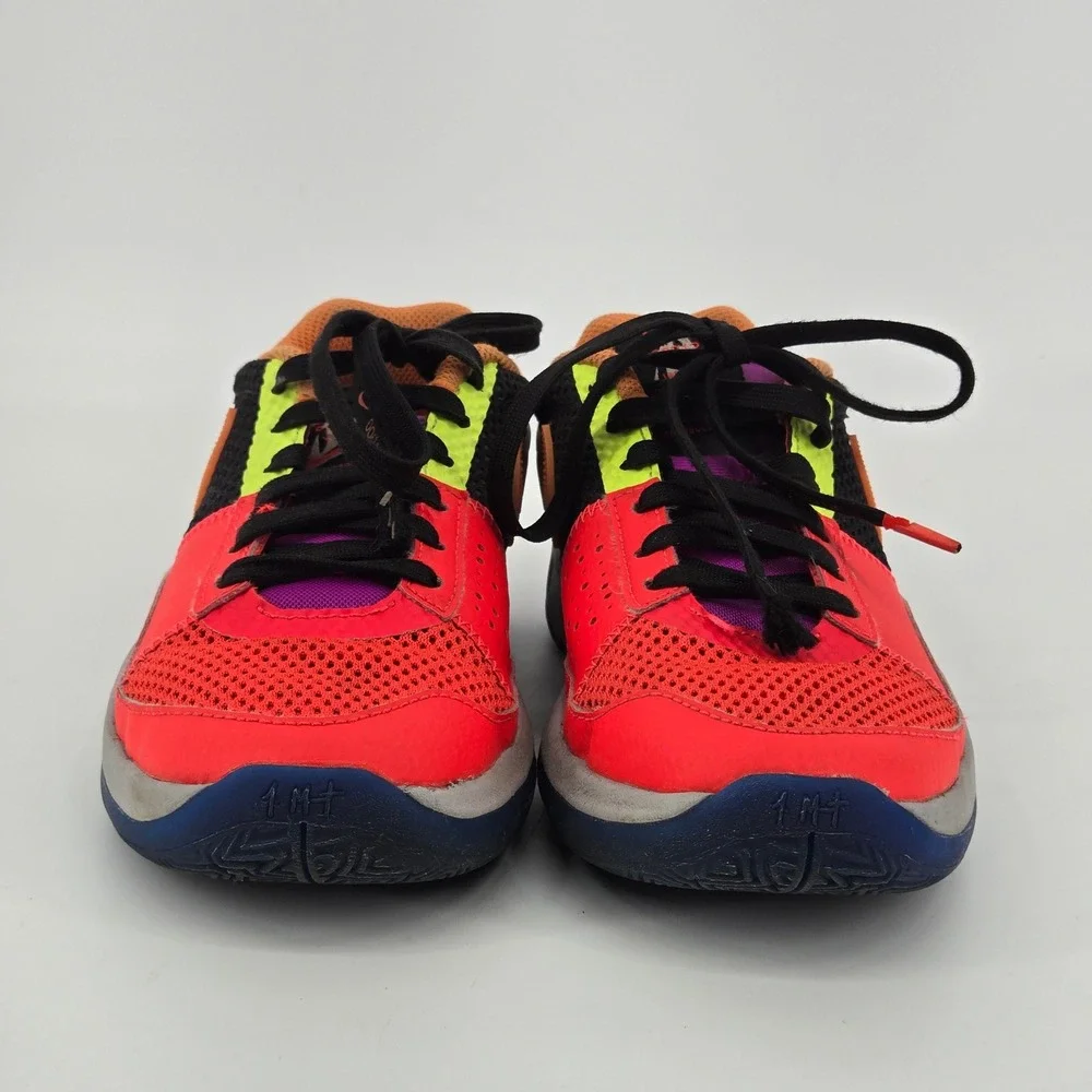 Nike Ja 1 GS Bright Mandarin Vapor Green Mismatched Basketball Shoes 4Y Kids